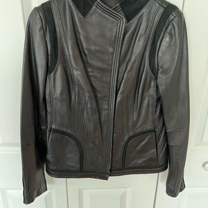 Women's Black Leather Jacket